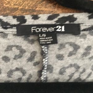 F21 leopard print top